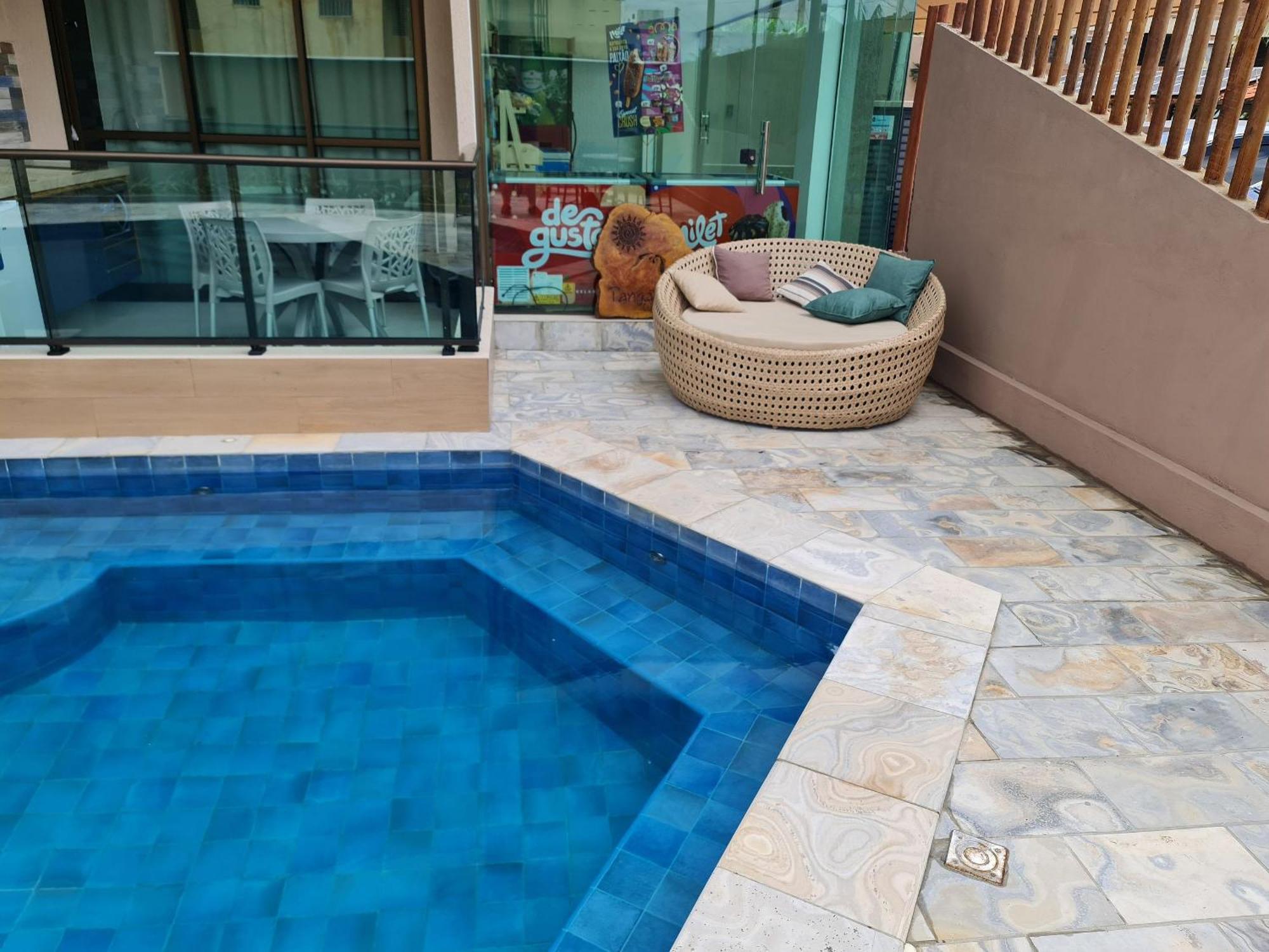 Encantador Flat Perto Da Cativante Praia De Merepe Porto de Galinhas Exterior foto