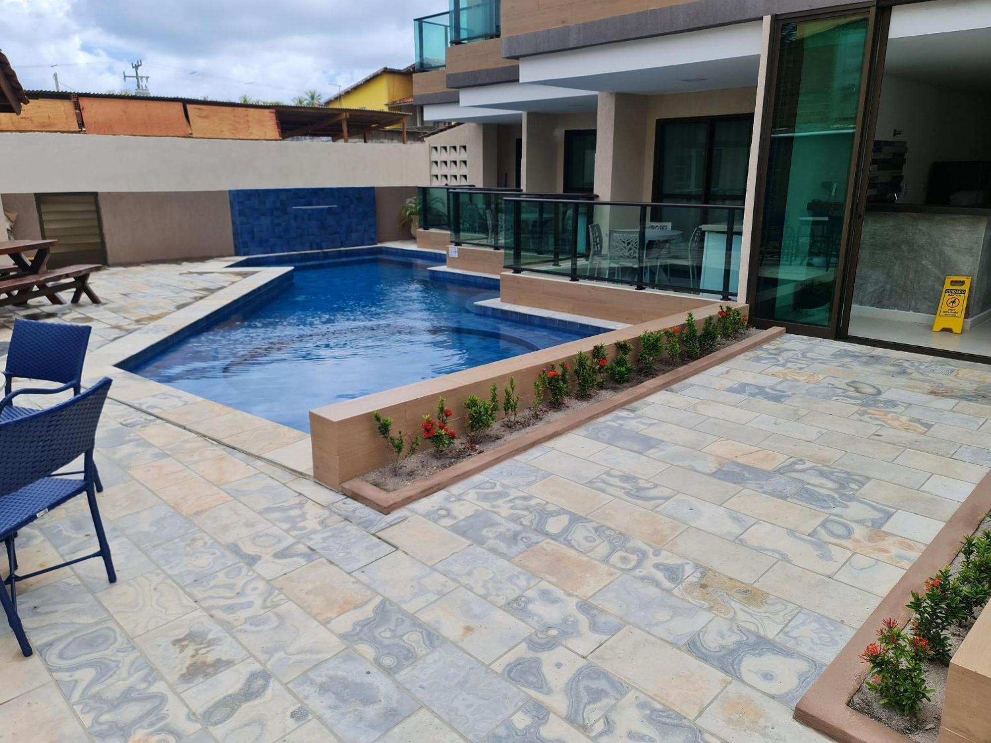 Encantador Flat Perto Da Cativante Praia De Merepe Porto de Galinhas Exterior foto